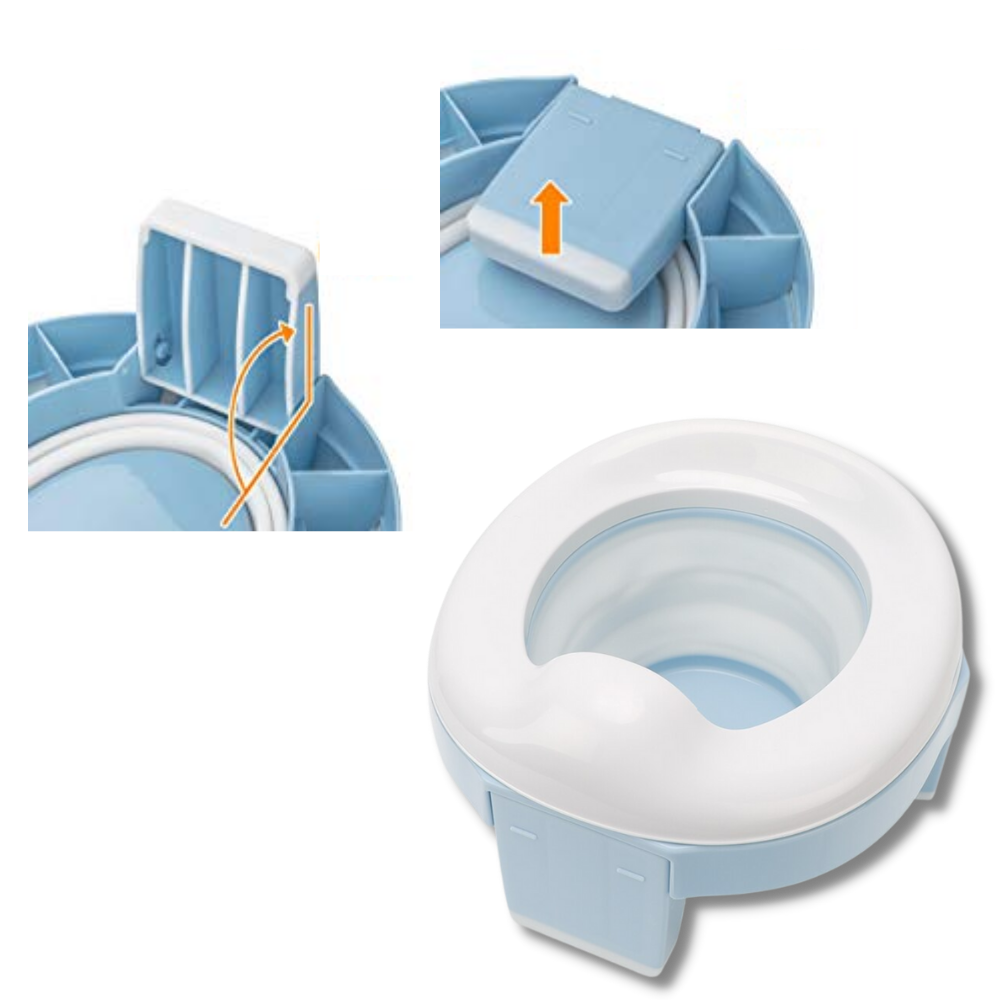 Pot pliable 3 en 1 pour les tout-petits