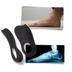 Semelles orthopédiques pour pieds plats