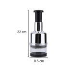 Hachoir à ail en acier inoxydable