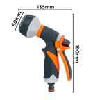 Pistolet d'arrosage universel à 8 modes