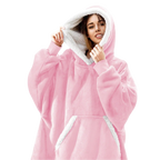 Pull couverture géant à capuche