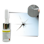 Kit fluide de réparation de vitres fissurées
