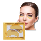 Masque de soin pour les yeux. Solution de collagène à base d'or 24 carats (20 paires de patchs)
