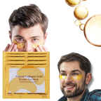 Masque de soin pour les yeux. Solution de collagène à base d'or 24 carats (20 paires de patchs)