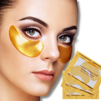 Masque de soin pour les yeux. Solution de collagène à base d'or 24 carats (20 paires de patchs)