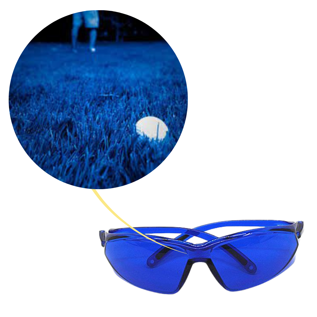 Lunettes de recherche de balles de golf