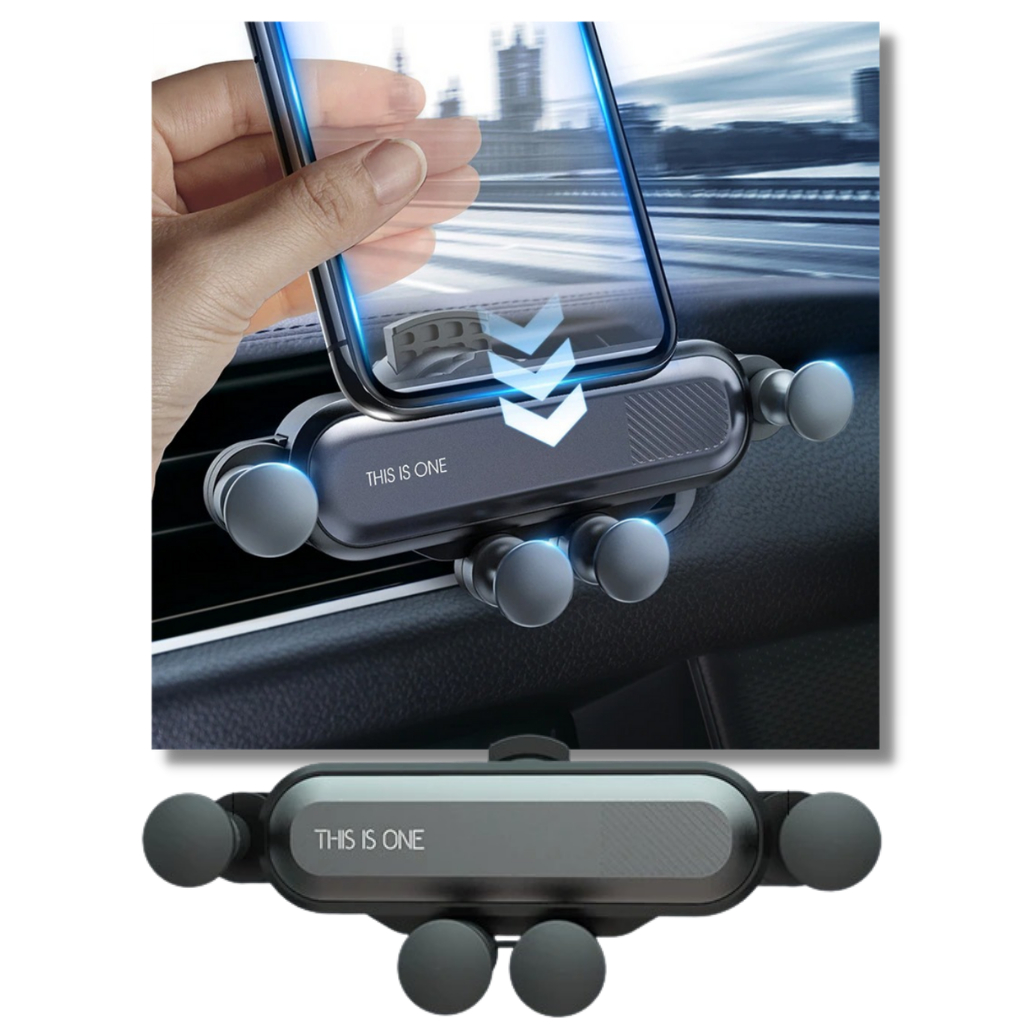 Support de téléphone de voiture par gravité