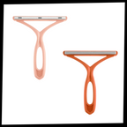 2 pièces de rasoir manuel anti-bouloche à double face pour vêtements