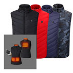 Gilet chauffant unisexe