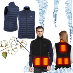 Gilet chauffant unisexe