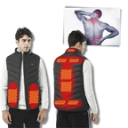 Gilet chauffant unisexe