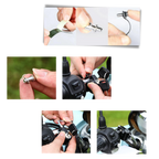 Verrou antivol pour casque de moto