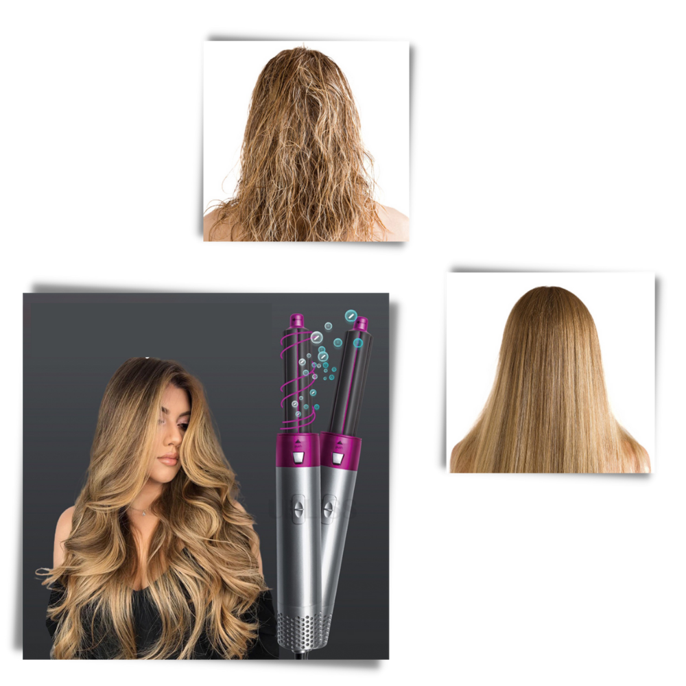 Ensemble de lisseur de cheveux 5 en 1