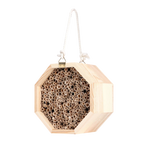 Maison en bois hexagonale pour abeilles