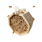 Maison en bois hexagonale pour abeilles