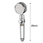 Pommeau de douche à haute pression avec hélice rotative