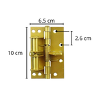 Charnière de porte polyvalente à fermeture douce