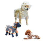 Imperméable à capuche pour chiens