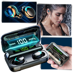 Écouteurs Bluetooth avec boîtier de chargement