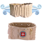 Ceinture gonflable de soutien lombaire par décompression