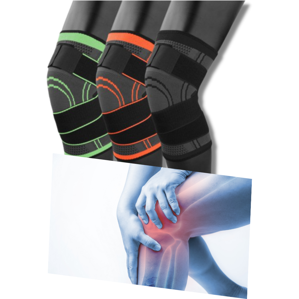 Manchon de compression pour le genou