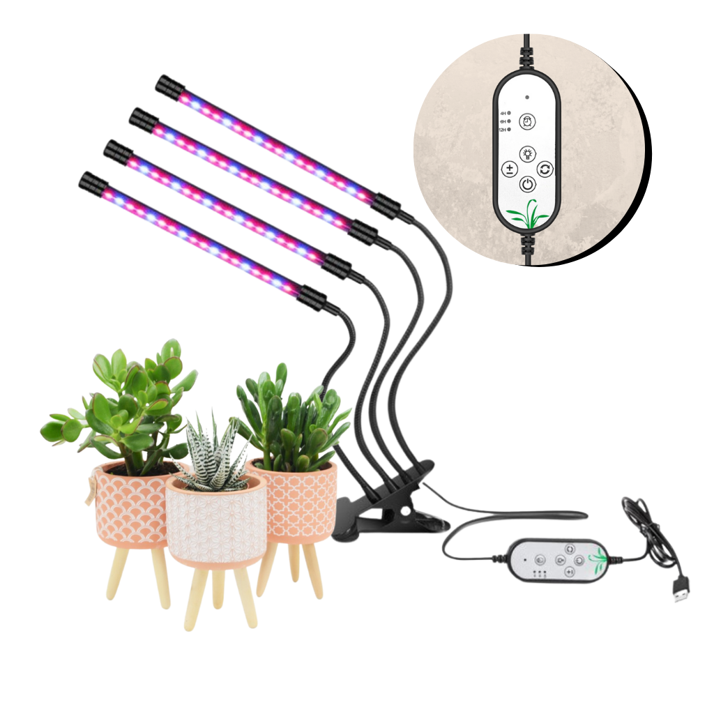 4 Lampes LED de croissance horticole