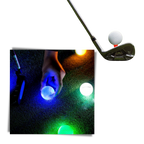 Lot de 6 balles de golf lumineuses à LED