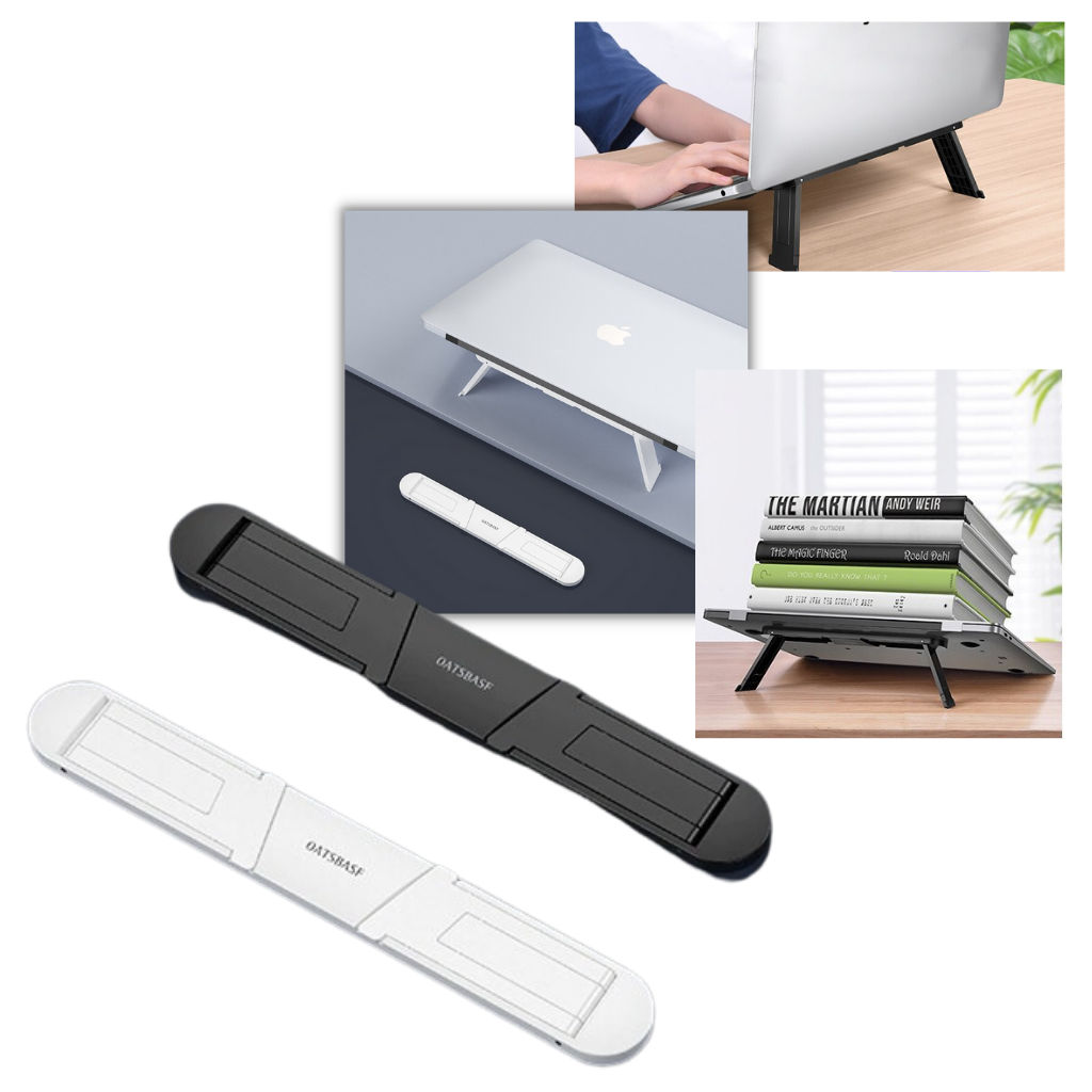 Support d'ordinateur portable léger et invisible en aluminium