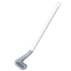Brosse de toilette à manche long avec base murale