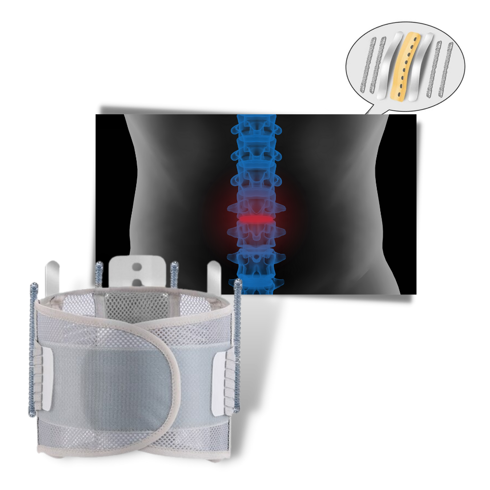 Ceinture de soutien lombaire orthopédique