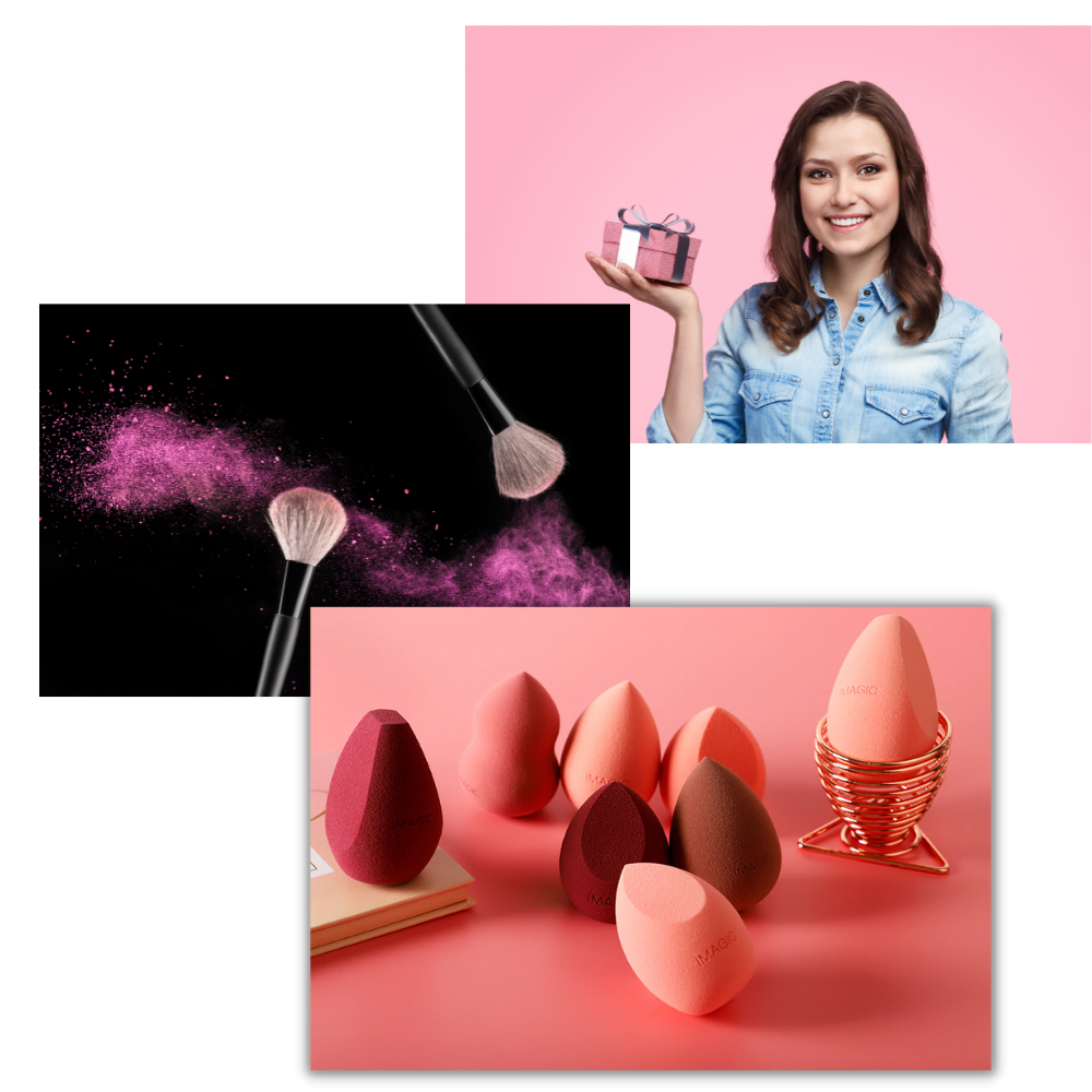 Éponge douce pour le maquillage