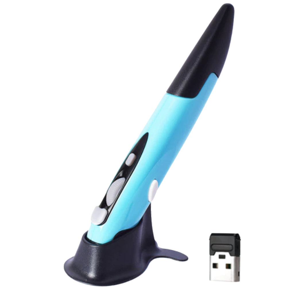 Souris sans fil en forme de stylo