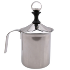 Mousseur manuel en acier inoxydable 400 ml