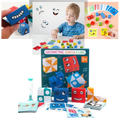 Jeu Montessori à Cubes Emoji Magiques