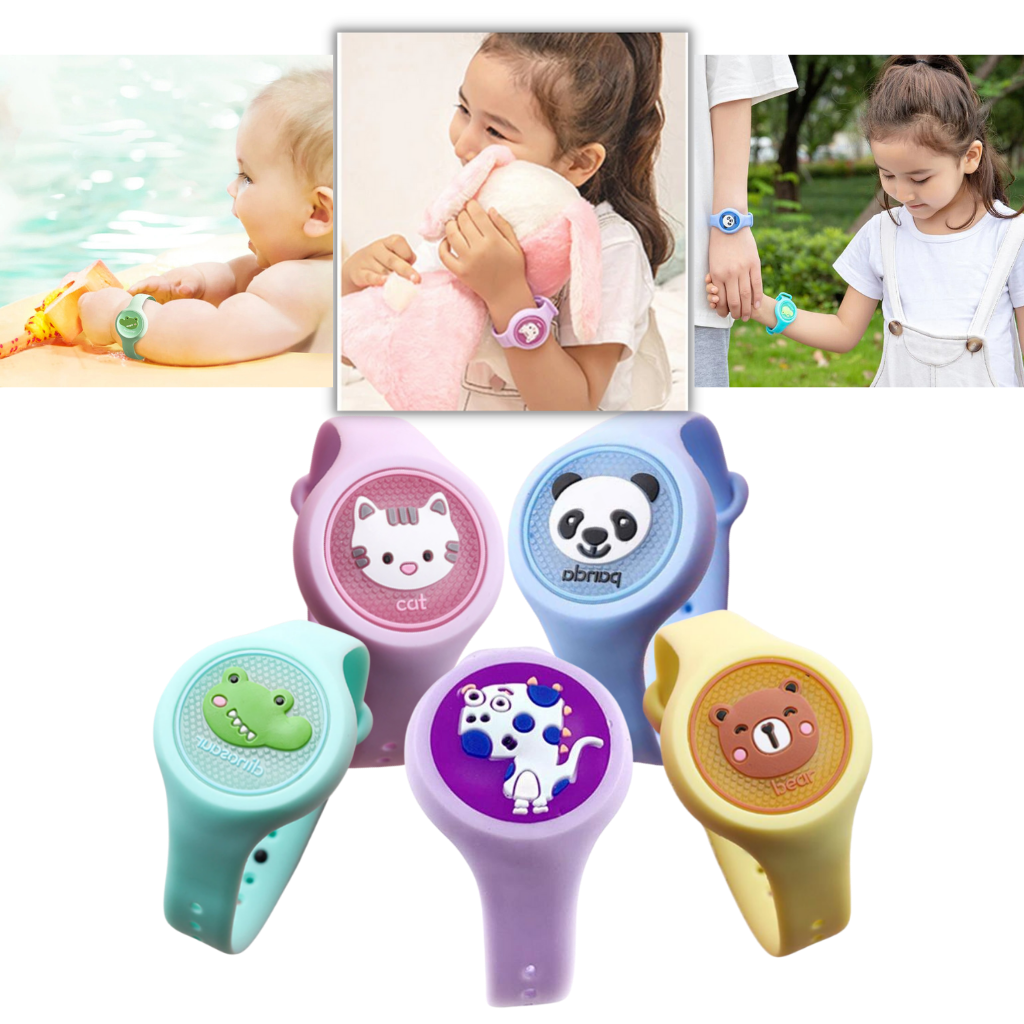 Bracelet anti-moustique pour enfants