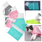 Sac en filet multifonctionnel pour le toilettage des animaux de compagnie
