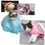 Sac en filet multifonctionnel pour le toilettage des animaux de compagnie