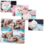 Sac en filet multifonctionnel pour le toilettage des animaux de compagnie