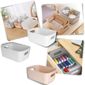 Panier de rangement polyvalent en plastique