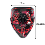 Masque à néon LED