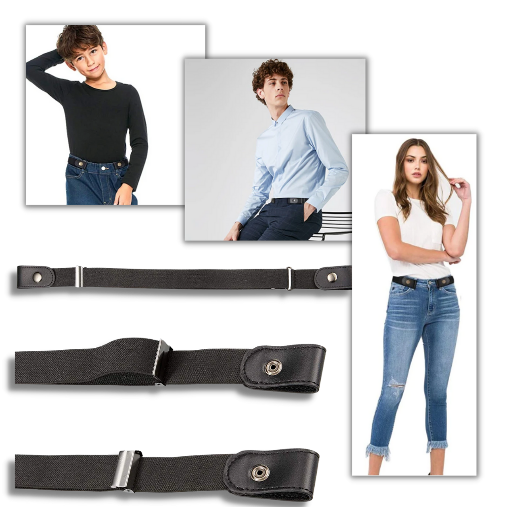 Ceinture élastique sans boucle