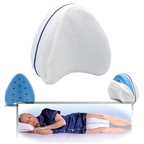Coussin orthopédique pour genoux et jambes avec mousse à mémoire de forme