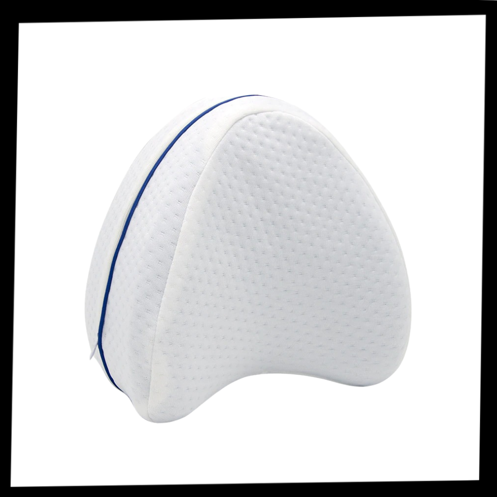 Coussin orthopédique pour genoux et jambes avec mousse à mémoire de forme