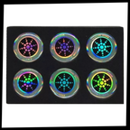 Lot de 6 autocollants anti-radiation