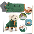 Peignoir super absorbant pour animaux de compagnie