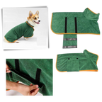 Peignoir super absorbant pour animaux de compagnie