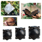 Lot de 3 boîtes à plantes pour la stratification de l'air