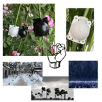 Lot de 3 boîtes à plantes pour la stratification de l'air