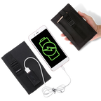 Chargeur portable à panneau solaire avec port USB