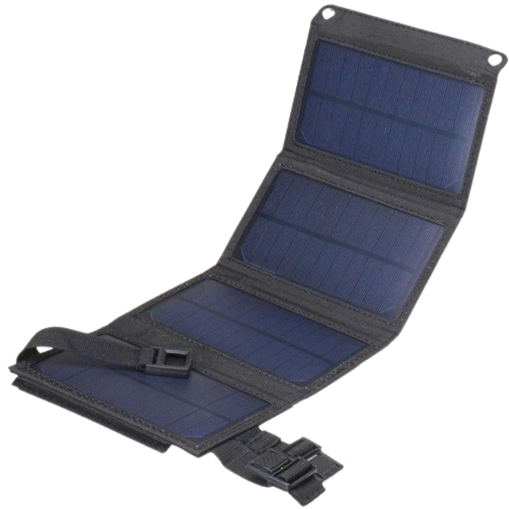 Chargeur portable à panneau solaire avec port USB